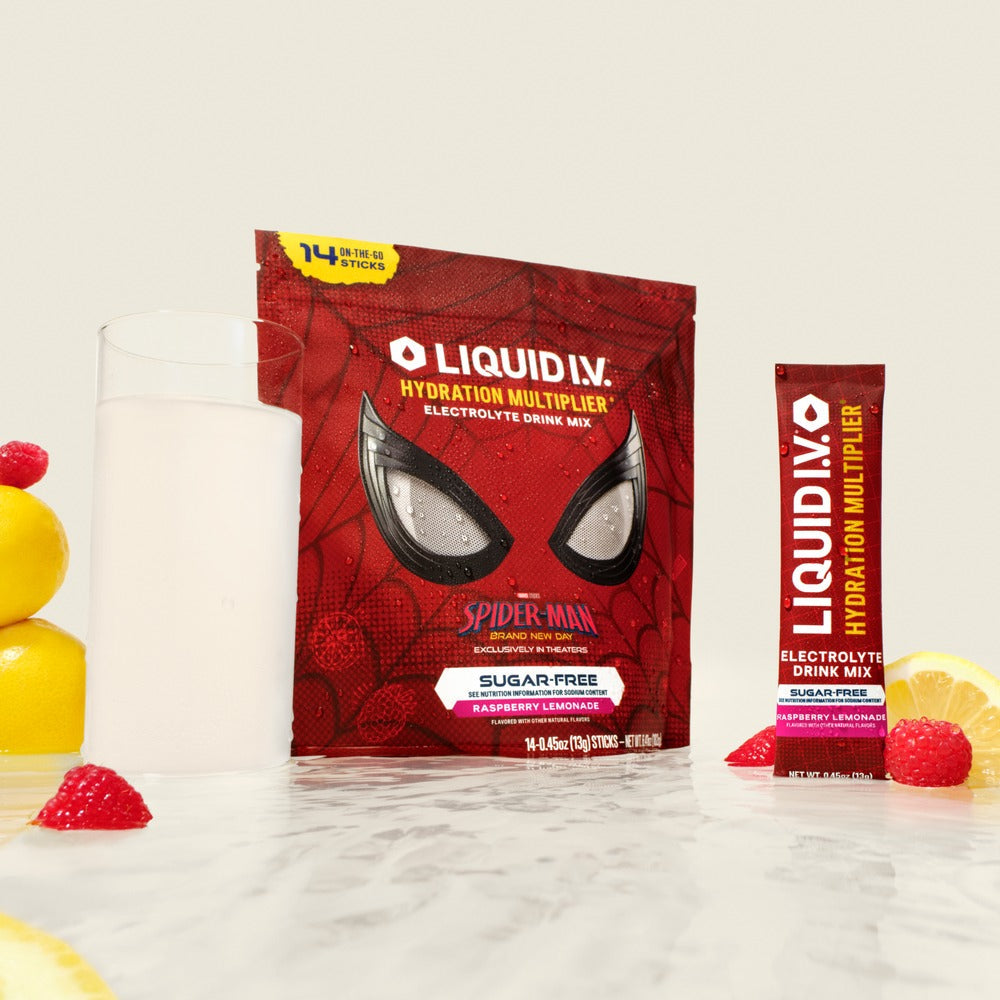 Limited Edition Spider-Man Raspberry Lemonade Hydration MultiplierÂ® Sugar-Free