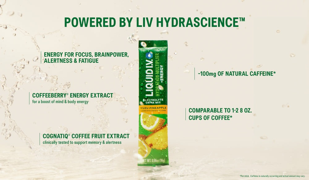 Yuzu Pineapple Hydration MultiplierÂ® +Energy