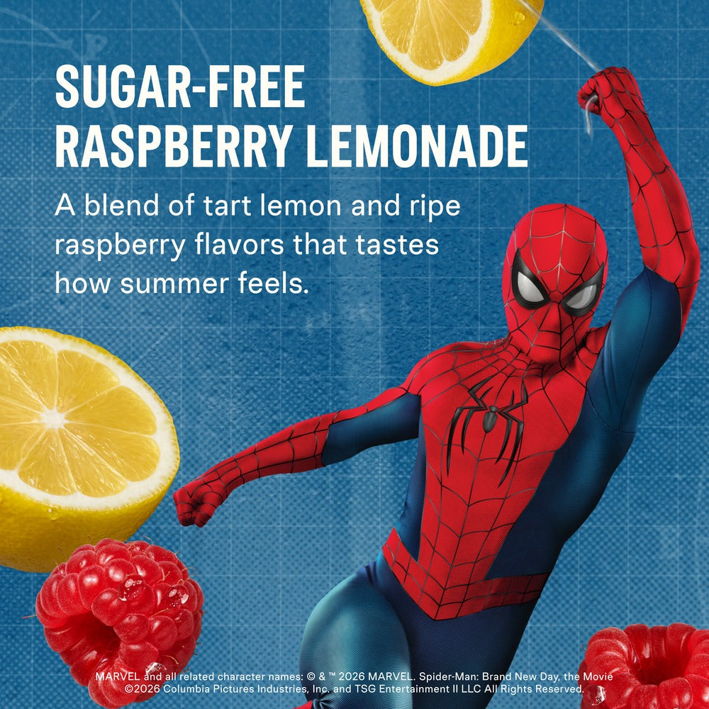 Limited Edition Spider-Man Raspberry Lemonade Hydration MultiplierÂ® Sugar-Free