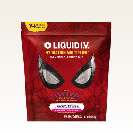 Limited Edition Spider-Man Raspberry Lemonade Hydration MultiplierÂ® Sugar-Free