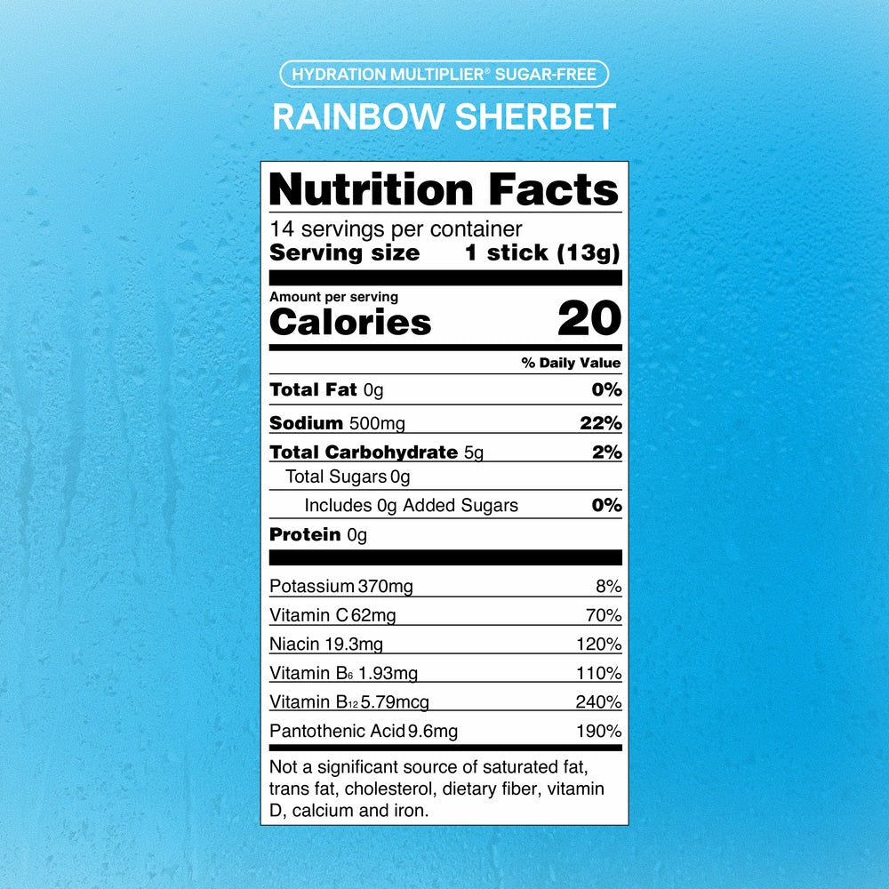 Rainbow Sherbet Hydration MultiplierÂ® Sugar-Free