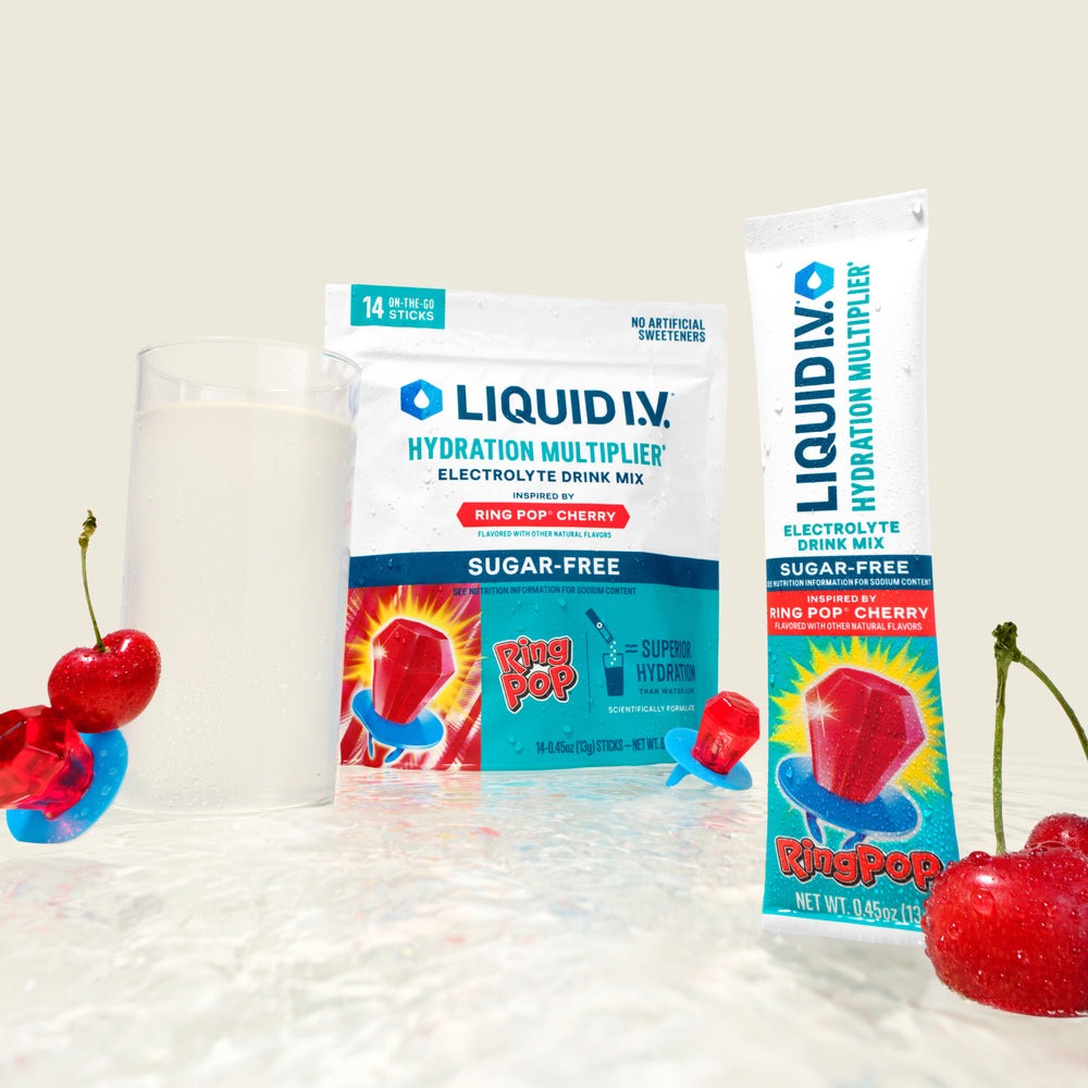 Ring PopÂ® Cherry Hydration MultiplierÂ® Sugar-Free