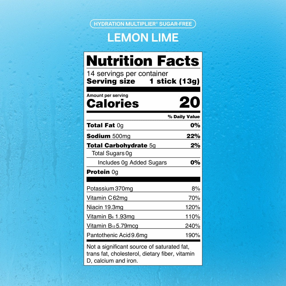 Lemon Lime Hydration MultiplierÂ® Sugar-Free