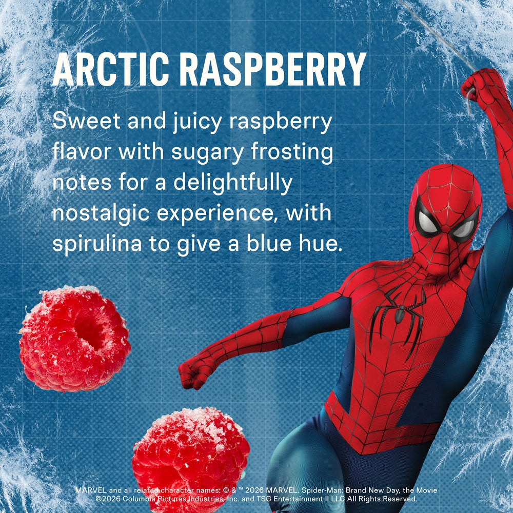 Limited Edition Spider-Man Arctic Raspberry Hydration MultiplierÂ®