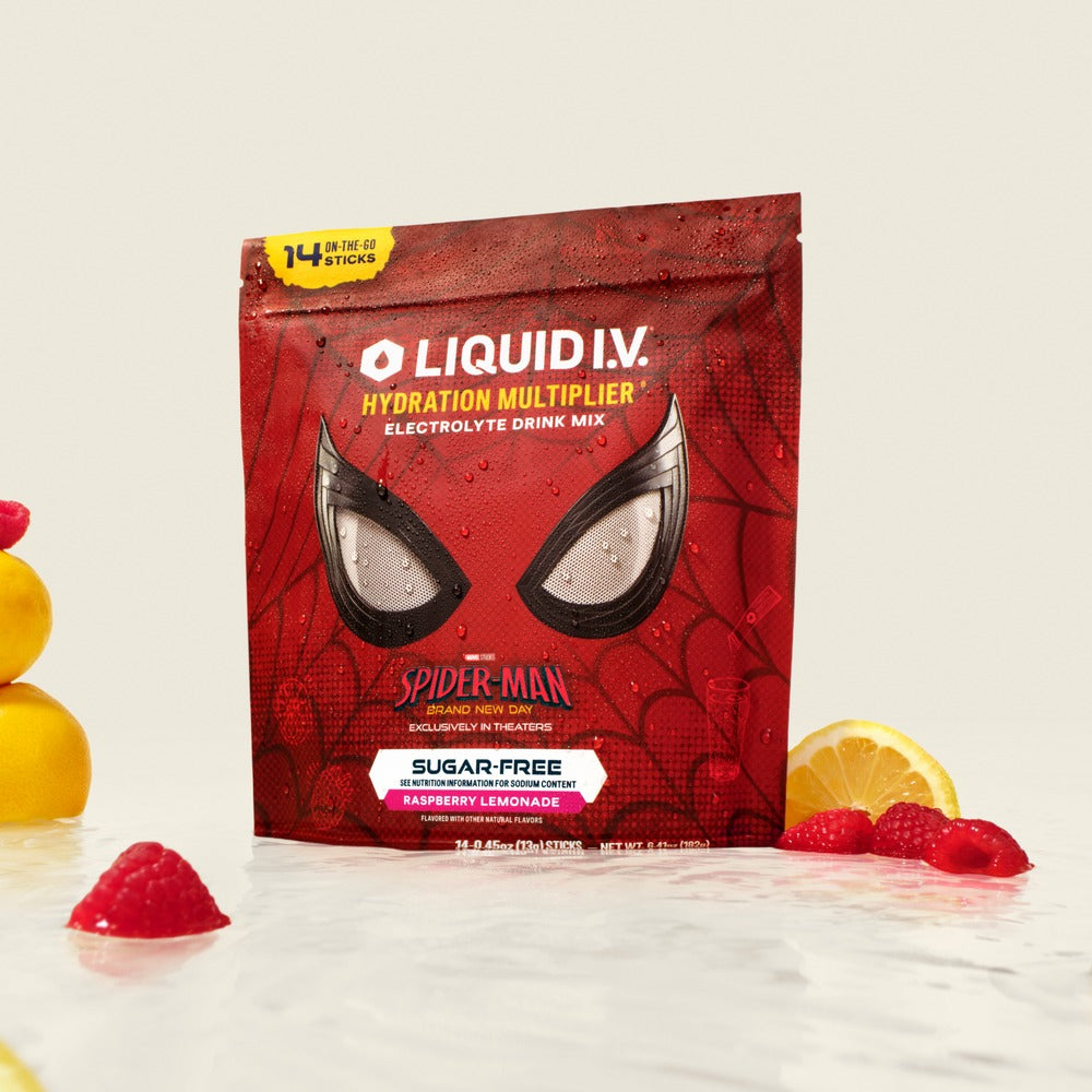 Limited Edition Spider-Man Raspberry Lemonade Hydration MultiplierÂ® Sugar-Free