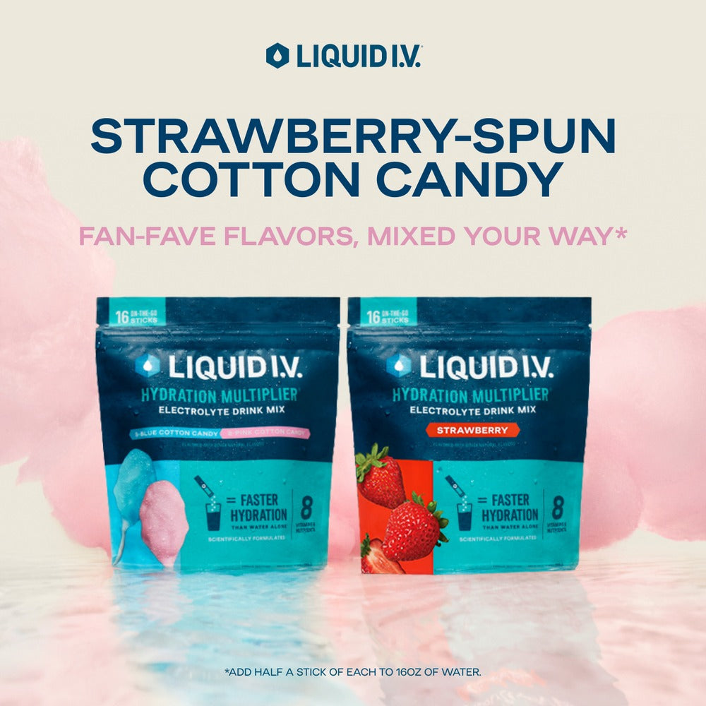 Strawberry-Spun Cotton Candy Bundle