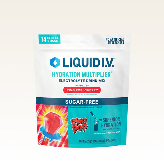 Ring PopÂ® Cherry Hydration MultiplierÂ® Sugar-Free