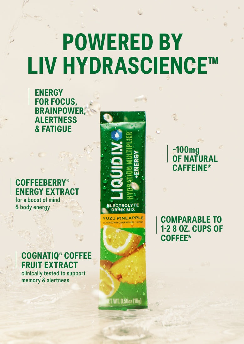 Yuzu Pineapple Hydration MultiplierÂ® +Energy